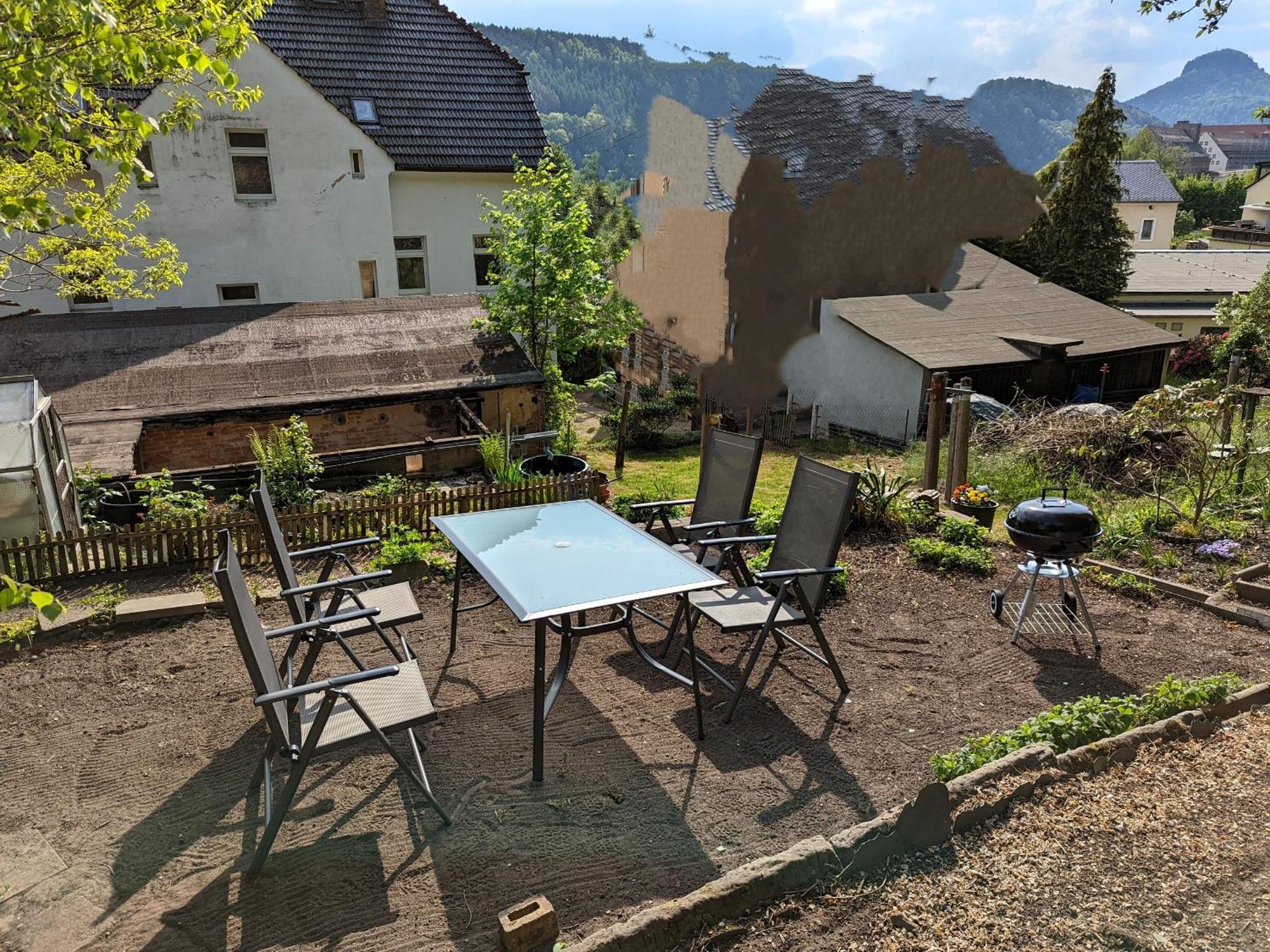 R1 - Urlaubsmagie - Bad Schandau Fusslaeufig, Garten Rathmannsdorf Dış mekan fotoğraf